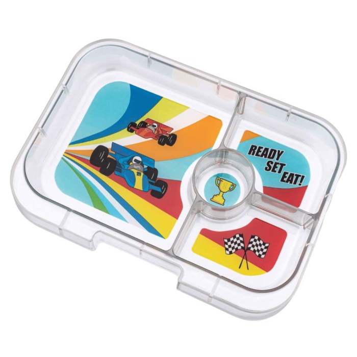 Lunchbox για το σχολείο με χωρίσματα 